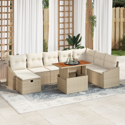 9-teiliges Garten Sofa Set...
