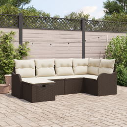6-teiliges Garten-Sofa-Set...