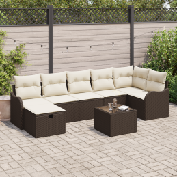 8-teiliges Garten-Sofa-Set...