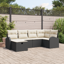 6-teiliges Garten-Sofaset...