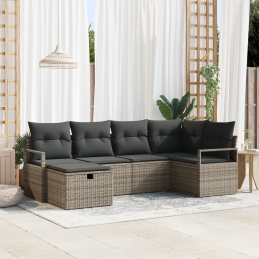 6-teiliges Garten Sofa Set...