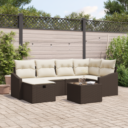 7-teiliges Garten Sofa Set...