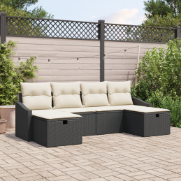 6-teiliges Garten-Sofa-Set...