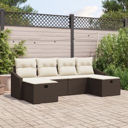 6-teiliges Garten Sofa Set...