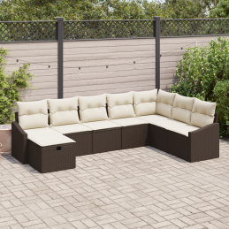 8-teiliges Garten-Sofa-Set...