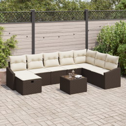 9-teiliges Garten Sofa Set...