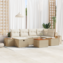 7-teiliges Garten Sofa Set...