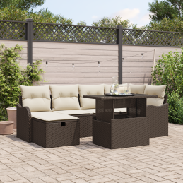7-teiliges Garten-Sofa-Set...