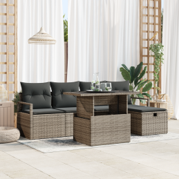 6-teiliges Garten Sofa Set...