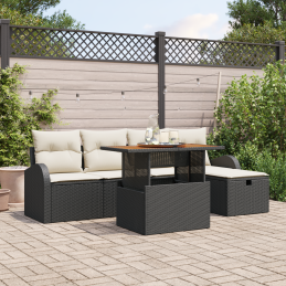6-teiliges Garten-Sofa-Set...
