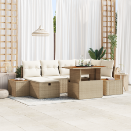 7-teiliges Garten-Sofa-Set...
