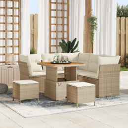 8-teiliges Garten Sofa Set...