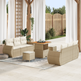 9-teiliges Garten Sofa Set...
