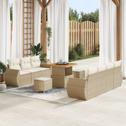 10-teiliges Garten Sofa Set...