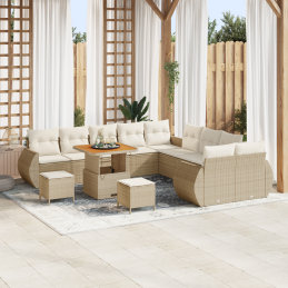 13-teiliges Garten-Sofa-Set...
