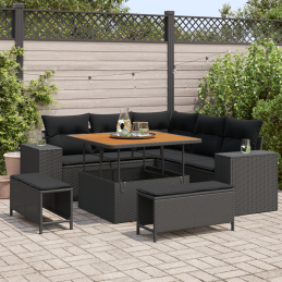 8-teilige Garten-Sofaset...