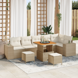 9-teiliges Garten Sofa Set...