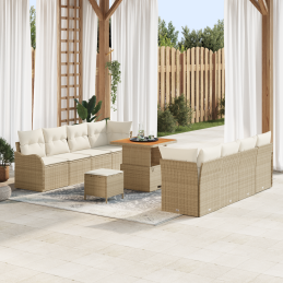 11-teiliges Garten-Sofa Set...