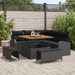 8-teiliges Garten Sofa Set...