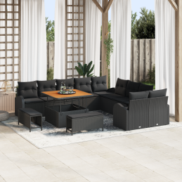 13-teiliges Garten-Sofa-Set...
