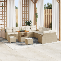 13-teiliges Garten-Sofa-Set...