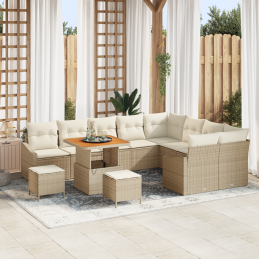 12-teiliges Garten-Sofa-Set...