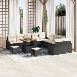 13-teiliges Garten-Sofa-Set...