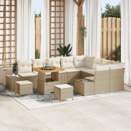 12-teiliges Garten-Sofa-Set...