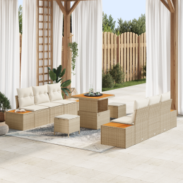 9-teiliges Garten Sofa Set...
