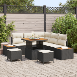 8-teiliges Garten-Sofa-Set...