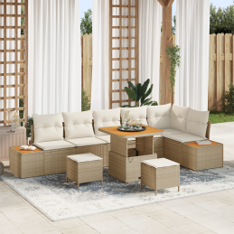 9-teiliges Garten Sofa Set...