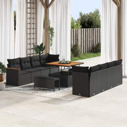 11-teilige Garten-Sofa-Set...