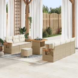 10-teiliges Garten Sofa Set...