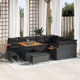 12-teiliges Garten-Sofa-Set...