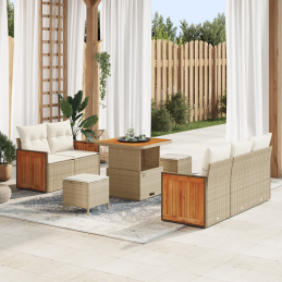 8-teiliges Garten-Sofa-Set...