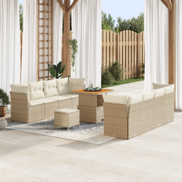 11-teiliges Garten-Sofaset...