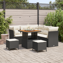 8-teiliges Garten-Sofa-Set...