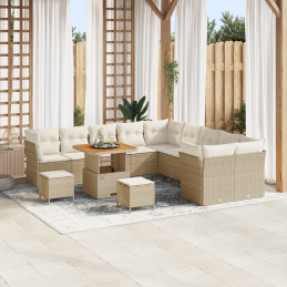 13-teiliges Garten-Sofa-Set...