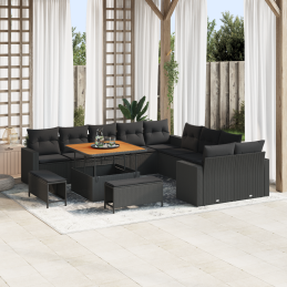 13-teiliges Garten-Sofa-Set...