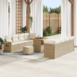 11-teiliges Garten Sofa Set...