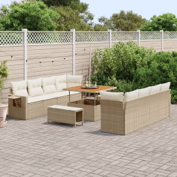 11-teiliges Garten-Sofa-Set...
