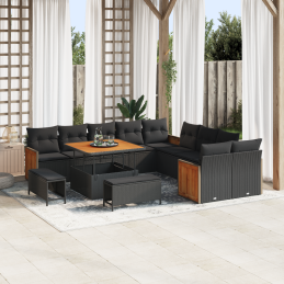 13-teiliges Garten-Sofa-Set...