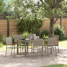 7-teiliges Garten Esszimmer...