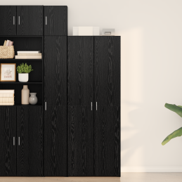 Highboard Schwarz Eiche...