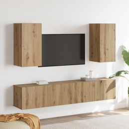 4-teiliges TV-Schrank-Set...