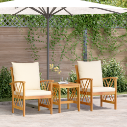 3-teiliges Gartenlounge-Set...
