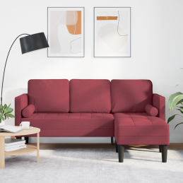 3-Sitzer L-förmiges Sofa...