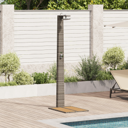 Gartendusche Grau 60x80x214...