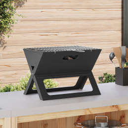 Holzkohle BBQ Grill -...