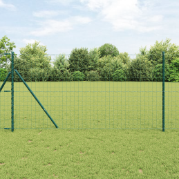 Eurozaun Grün 1.4x10 m Stahl